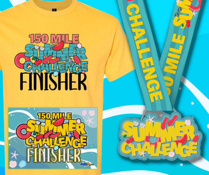 2025 Summer Virtual Challenge - 150 Miles